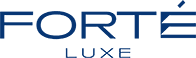 Forte Luxe logo Blue Dark
