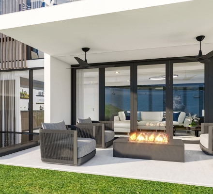 residence terrace at forte luxe