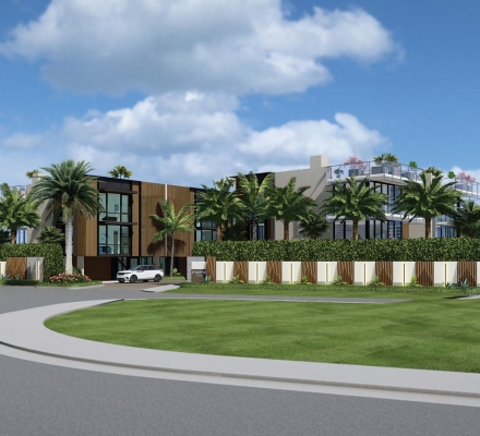 exterior rendering of forte luxe