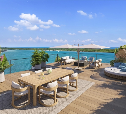 Forte Luxe Terrace Rendering