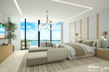 Bedroom rendering of forte luxe